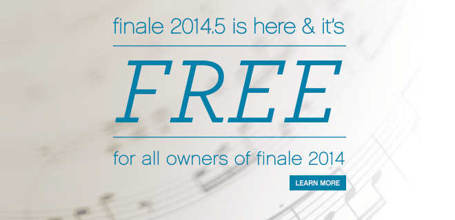 finale music software free 2014